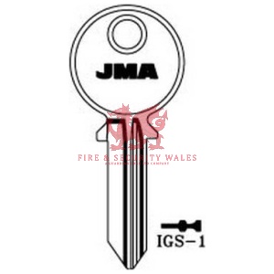 JMA IGS-1 Cylinder Key Blank for IGS®