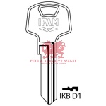 Ifam® Genuine Key Blank D Series/Armoured