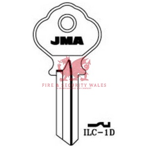 JMA ILC-1D Cylinder Key Blank for Ilco®