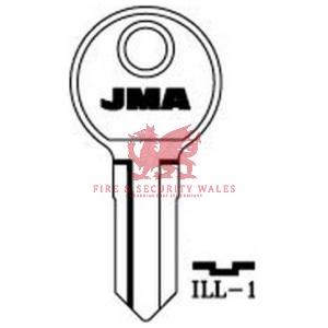 JMA ILL-1 Cylinder Key Blank for Illinois®