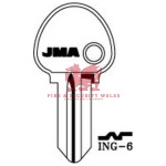 JMA Cylinder Key Blank for Ingersoll®