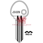 JMA Cylinder Key Blank - A for Ingersoll®