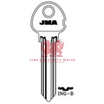 JMA Cylinder Key Blank - D for Ingersoll®