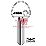 JMA Cylinder Key Blank - W for Ingersoll®