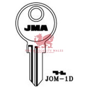 JMA JOM-1D Cylinder Key Blank for Joma®