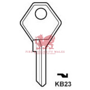 Strebor Cylinder Key Blank