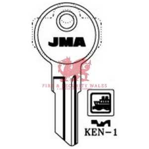 JMA KEN-1 Cylinder Key Blank for Kenworth®