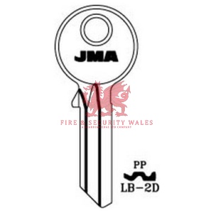 JMA LB-2D Cylinder Key Blank for Lob®