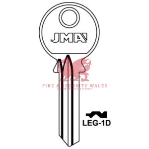 JMA LEG-1D Cylinder Key Blank for Legge®