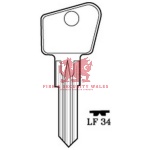 LF 34 Cylinder Key Blank for L&F®