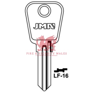 JMA LF-16 Cylinder Key Blank for L&F®