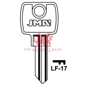 JMA LF-17 Cylinder Key Blank for L&F®