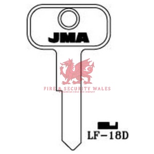 JMA LF-18D Cylinder Key Blank for L&F®