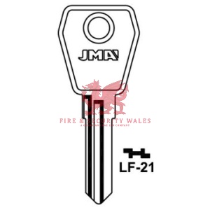 JMA LF-21 Cylinder Key Blank for L&F®