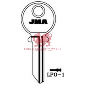 JMA Cylinder Key Blank for Laporte®