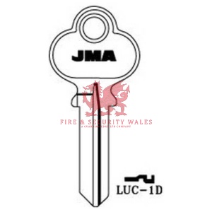 JMA LUC-1D Cylinder Key Blank for Lucky®