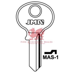 JMA MAS-1 Cylinder Key Blank for Master®