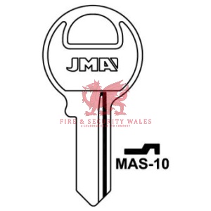 JMA MAS-10 Cylinder Key Blank for Master®