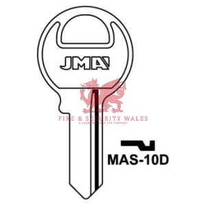 JMA MAS-10D Cylinder Key Blank for Master®