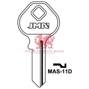 JMA MAS-11D Cylinder Key Blank for Master®