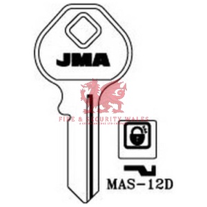 JMA MAS-12D Cylinder Key Blank for Master®