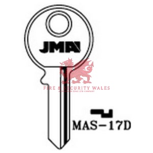 JMA MAS-17D Cylinder Key Blank for Master®