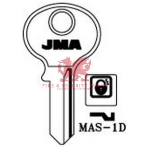 JMA MAS-1D Cylinder Key Blank for Master®