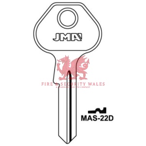 JMA MAS-22D Cylinder Key Blank - 7000B for Master®