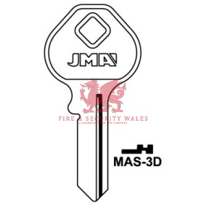 JMA MAS-3D Cylinder Key Blank for Master®