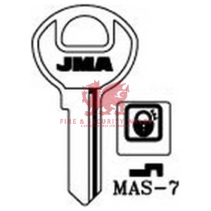 JMA MAS-7 Cylinder Key Blank for Master®