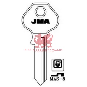 JMA MAS-8 Cylinder Key Blank for Master®