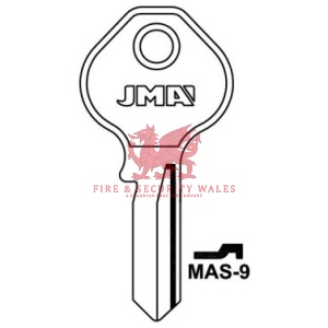 JMA MAS-9 Cylinder Key Blank for Master®