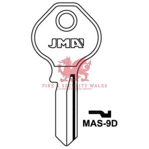 JMA MAS-9D Cylinder Key Blank for Master®