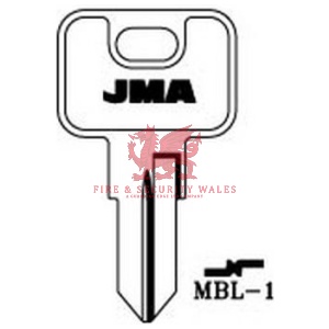 JMA MBL-1 Cylinder Key Blank for Mobella®