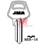 JMA MER-16 Cylinder Key Blank for Meroni®