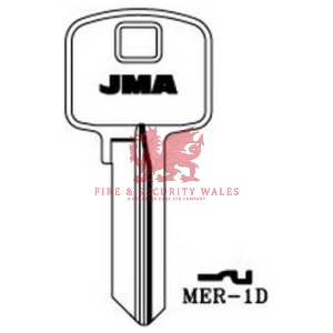 JMA MER-1D Cylinder Key Blank for Meroni®