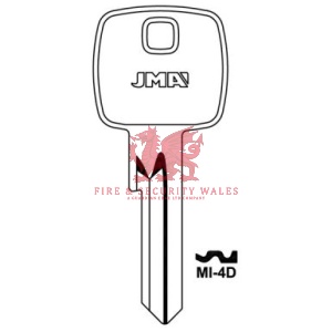 JMA MI-4D Cylinder Key Blank - 0.4 for Mila®