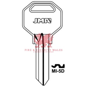 JMA MI-5D Cylinder Key Blank - Trinity for Mila®