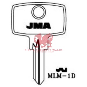 JMA MLM-1D Cylinder Key Blank for MLM®