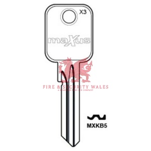 Maxus® 3* Mk1 6 Pin Key Blank - X3