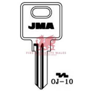 JMA OJ-10 Cylinder Key Blank - F for Ojmar®