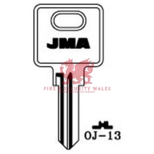 JMA OJ-13 Cylinder Key Blank - U for Ojmar®