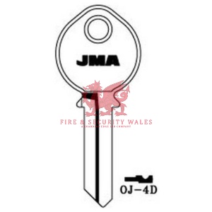 JMA OJ-4D Cylinder Key Blank for Ojmar®