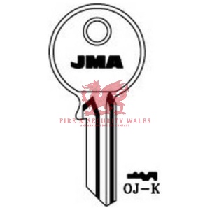 JMA OJ-K Cylinder Key Blank - K for Ojmar®