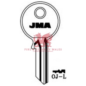 JMA OJ-L Cylinder Key Blank - L for Ojmar®