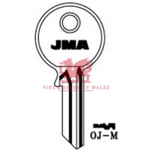 JMA OJ-M Cylinder Key Blank - M for Ojmar®