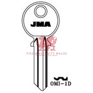 JMA OMI-1D Cylinder Key Blank for Omiv®