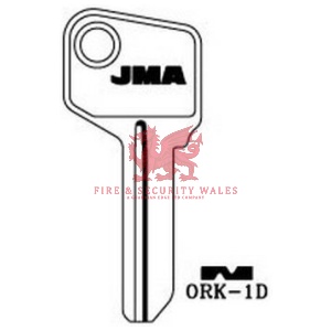 JMA ORK-1D Cylinder Key Blank for Orsha®