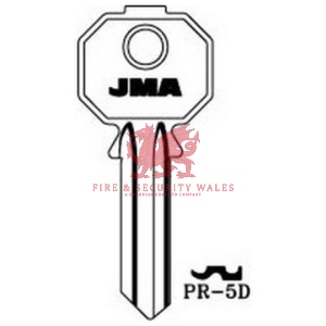 JMA PR-5D Cylinder Key Blank for Prefer®