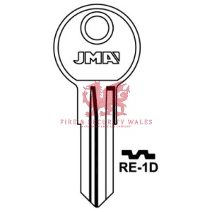 JMA RE-1D Cylinder Key Blank for Renz®